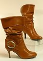 Ausgefallener TREND Stiefel camel