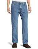 Levis Mens 505 Regular Fit Jean, Medium Stonewash, 33x30