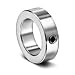 Climax Metal MC-13 Steel Set Screw Collar, Metric, Black Oxide Plating, 13mm Bore Size, 1-1/4" OD, With M6 x 6 Set Screw