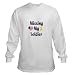 Missing My Soldier Military Long Sleeve T-Shirt by CafePress