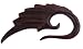 10mm - Organic Wood Wings Plugs - Pair