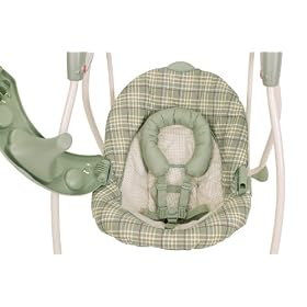 Graco Lovin Hug Easy Entry Open Top Curved Frame Swing