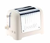 Dualit 26273 2 Scheiben Lite Toaster Gloss - canvas, weiß
