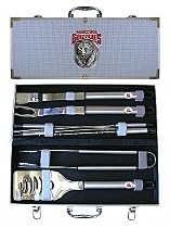 Montana Grizzlies 8pc. BBQ Barbeque Set w/Case