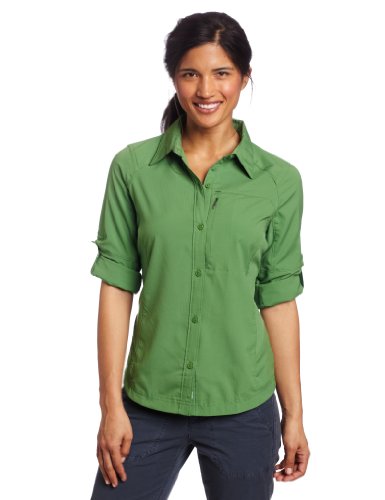 Columbia Sportswear Women's Silver Ridge Long Sleeve Shirt, X-Small, Palm