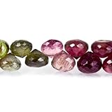 Multi-Color Tourmaline Beads Faceted Candy Kiss