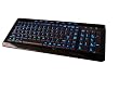 Black LED Lighted Keyboard W-9868BK USB