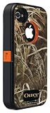 Otterbox Defender Realtree Series Hybrid Case & Holster for iPhone 4 & 4S  - Retail Packaging - Blaze Orange/Max 4 Camo Pattern