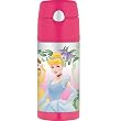 Thermos Funtainer Bottle, Disney Princess, 12 Ounce