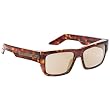 Spy Tice Sunglasses - Spy Optic Addict Series Casual Eyewear w/ Free B&F Heart Sticker Bundle - Classic Tortoise/Bronze Gold Mirror