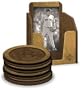 Upper Deck MLB Executive Collection Coaster Set Boston Red Sox - Curt Schilling