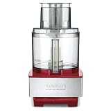 CuisinartDFP-14BCNR14-CupFoodProcessor,BrushedStainlessandRed