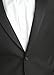 Giorgio Fiorelli Mens 2 Button 2 Piece Tuxedo Suit Modern Fit Black
