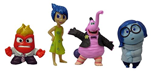 Disney/Pixar Inside Out 4 Piece Figure Set – Sadness, Joy, Anger and Bing Bong