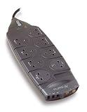 Belkin PureAV Home Cinema Surge Protector - 8 socket, Tel/AV protection