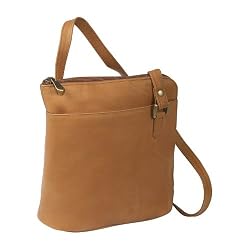 Le Donne Leather L-Zip Shoulder Bag