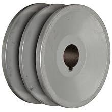 TB Woods 2BK3234 FHP Bored-To-Size, 3.35" Outside Body Diameter, 0.75" Bore Diameter V-Belt Sheave