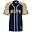 Navy Midshipmen Navy Blue Youth Grand Slam Baseball Jersey