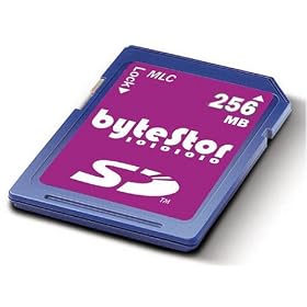 ByteStor MLC 256MB SD (Secure Digital) Card
