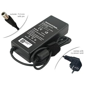 Alimentation - Chargeur - Adaptateur secteur compatible pour ordinateur portable Hewlett Packard ( HP ) Pavilion DV7-1145ef ( 90 Watts ) - ST123