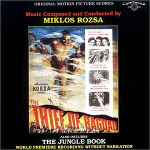 CD-Charts  Music : Rózsa - Thief of Bagdad; The Jungle Book