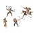 Exclusive to Amazon.co.uk.  Le Toy Van - Papo Indians  (Indian Chief / Wolf Skin Indian / Indian Horse / Indian Mother / Indian with Bow )