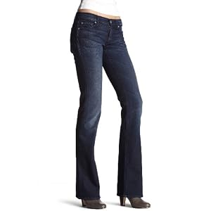 Buy 7 For All Mankind Ladies Boot Cut Jean in Dark Dakota by 7 For All Mankind
