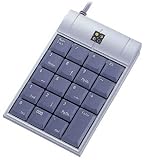 ELECOM TK-LUHSV ルナリスUSBテンキーボード(シルバー)
