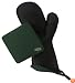 Kitchen Grips ContourFit Mitt 2-Piece Set, Green