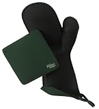 Kitchen Grips ContourFit Mitt 2-Piece Set, Green