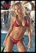 Hawaiian Tropic Bikini Model Hot New Art White Wood-Mounted Poster Print - 24" X 36"
