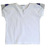 Womens Wilson Melange Cap Sleeve-White/Royal