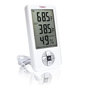 Click here to buy Timex TX5170 Indoor Outdoor Thermometer with Indoor Hygrometer and Clock by Maverick Industries Inc.
