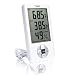 Timex TX5170 Indoor/Outdoor Thermometer with Indoor Hygrometer and Clock
