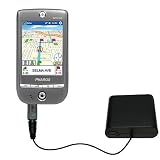 Emergency AA Battery Charge Extender for the Pharos GPS 525P - Gomadic Brand w/ TipExchange Technology