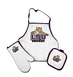 LSU Tigers Tailgate & Kitchen Grill Combo Set