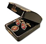 Marine Corps Ball Marker Cuff Links with Stem Ball Marker
