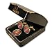 Marine Corps Ball Marker Cuff Links with Stem Ball Marker