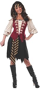 Rubie's Costume Women's Elegant Pirate Adult Costume, Multi, Standard