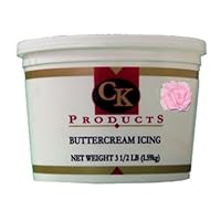 CK Products 3.5 Pound Tubs of Buttercream Icings