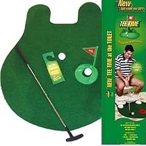 Tee Time Toilet Potty Puter, For that person in your life that takes their time..