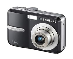 Samsung S860 8.1MP Digital Camera with 3x Optical Zoom (Black)