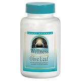 Olive Leaf Extract (Wellness) 500mg 120 tabs from Source Naturals