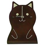【キュートなアニマル時計】 ANIMAL CLOCK 猫 YK05-104-Cat <38060>