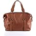 Sac de voyage fourre-tout VINCERA Marron, signé BACCINI - Weekender en cuir