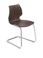 Metalmobil Set Silla 2 Uds. Uni-564 Marrón