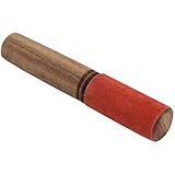 Tibetan Hard Wood Singing Bowl Leather-Wrapped Striker, Mallet