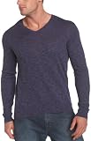 Calvin Klein Mens Long Sleeve Slub Jersey Sweater