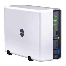 Synology DS211 2-bay - No HDD - NAS Enclosure (No HDD Installed)