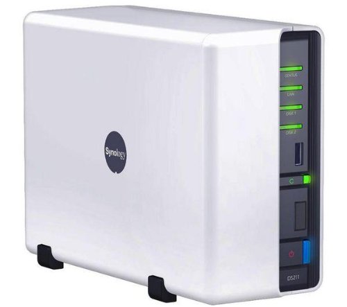 Synology DS211 NAS (1.6GHz, 256MB RAM, 3x USB 2.0)